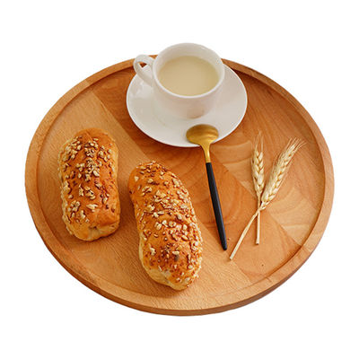 Custom kleur bamboe serveerbak set voor ontbijt snacks opslag OEM ODM aanvaard