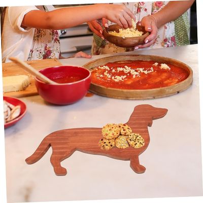 15.6"L x 1"W x 15.6"H Cheeseboard Charcuterie Board met laser gegraveerd ontwerp