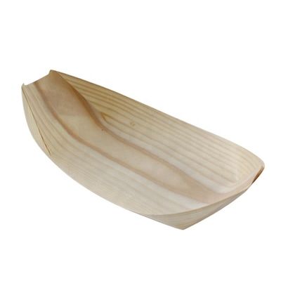 5 dagen levering Houten sushi bord in dennenhout maat en logo aanvaardbaar