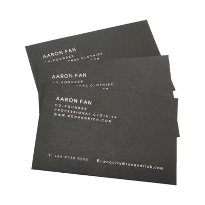 Op maat gemaakte fijne ontwerpen Dankjewel-groetekaart Poskaarten met logo op gerecycled papier