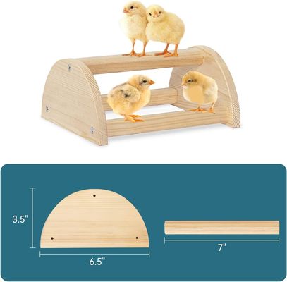 202405 Sterke dikke houten rooster voor vogels en broeders Langdurig