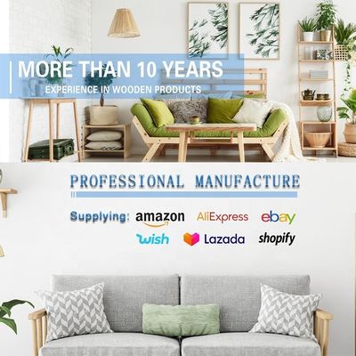 Metalen houten servietbak voor thee en vrije tijd Aanpasbaar