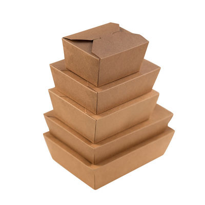 Handgemaakte Glanzige Laminatie Druk Recycled Kraft Blank Cardboard Craft Paper Boxes