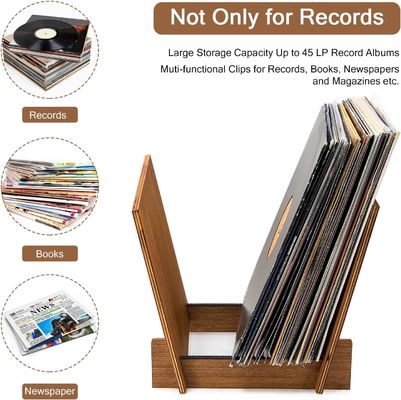 Niet-vouwbare rek voor LP vinyl platen albums opslag standaard platen display