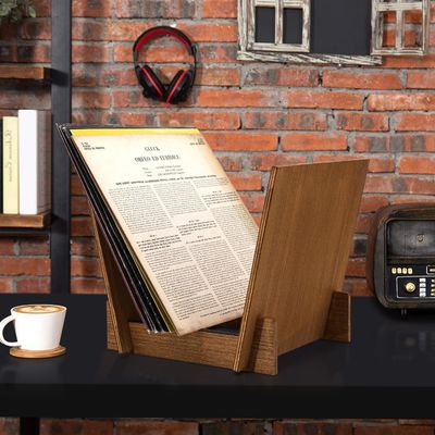 Niet-vouwbare rek voor LP vinyl platen albums opslag standaard platen display