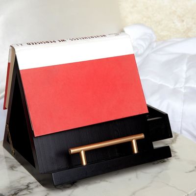 Voorbeeld Gratis vouwbaar receptboek Stand voor keuken Teller Driehoek Paginahouder