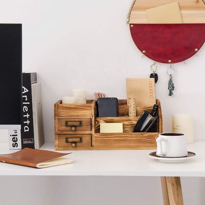 Bureaublad Boekenplank Organisator Bureaublad Display Bureaublad Berging Rack Aanpassing