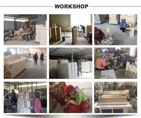 Eco-vriendelijke handgemaakte houten vat voor koffie, snoep en wijn Aanpasbaar ontwerp