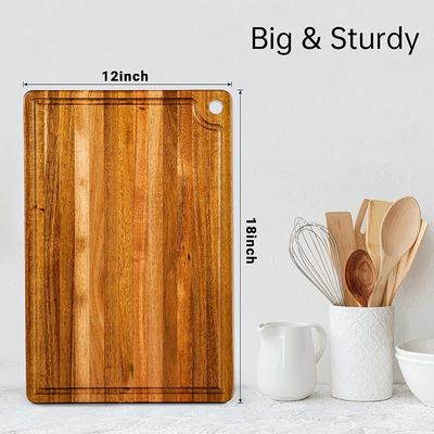 Bamboes snijplank met schaal en opslag opvouwbaar eindkorrel hard hout plank steen