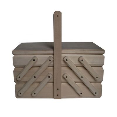 Geschenken Winkels Commerciële koper Gemakkelijk naaiwerk Houten naaidoos 5 dagen Levering