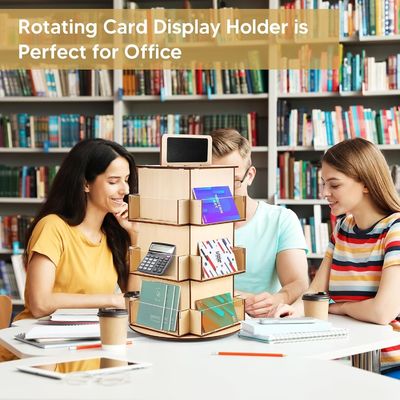 Houtglasmateriaal Houten postkaartrek met klein bord maat