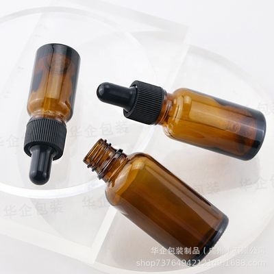 5 ml 10 ml 15 ml 20 ml 30 ml 50 ml 100 ml Amber Glass Dropper Flas met en Food Jar Glass