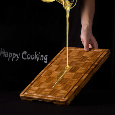 Professionele keuken Acacia Bamboe en olijfhout snijplank Set met containers