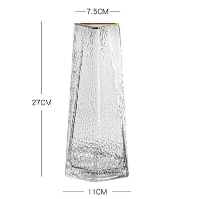 Rectangulaire glazen kristallen vazen in bulk - een moderne must-have voor bruiloften en meer