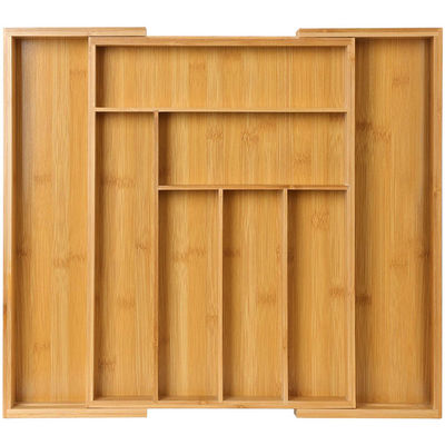 Verstelbare bamboe laden organisator voor fastfood en take-away diensten door Vitalucks