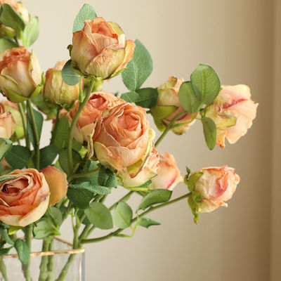 Gepersonaliseerde kunstmatige zijde rozen bloemen decoratie voor alle festivals en feesten