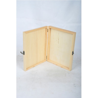 Onvoltooide houten sigarendoos voor milieuvriendelijke verpakkingen en stempels