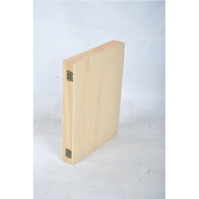 Onvoltooide houten sigarendoos voor milieuvriendelijke verpakkingen en stempels