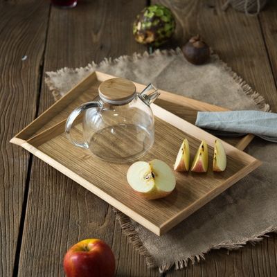 Delicate Nordic Wooden Tray milieuvriendelijk en aanpasbaar met laser gegraveerd drukwerk