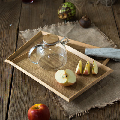 Concise stijl Houten voedsel serveerbakken Op maat gemaakte ontwerpen Ideaal voor eten en drinken