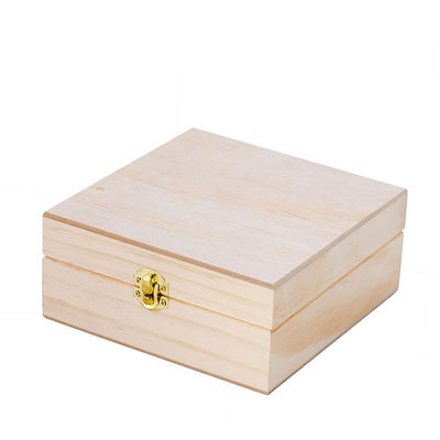 Aanpasbare multi-tray grote essentiële oliën opslag Houten pakketdoos met verdelers