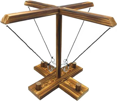 Bespaar ruimte Solid Wooden Ring Hook Toss Game Laatste toevoeging voor Bar Entertainment