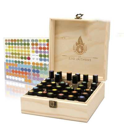 Onvoltooide verpakking Doterra Houten essentiële olie doos met aangepast logo Acceptabel