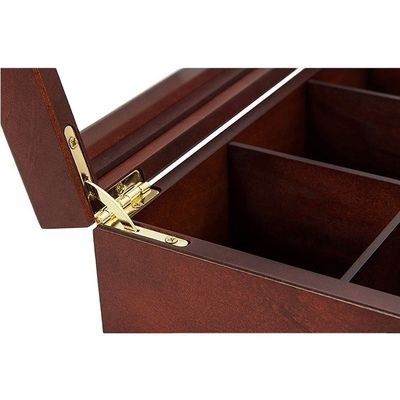 Gepersonaliseerd logo aanvaardbaar Geverfd milieuvriendelijk Vintage kist Houten doos Verpakking thee