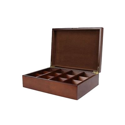 Gepersonaliseerd logo aanvaardbaar Geverfd milieuvriendelijk Vintage kist Houten doos Verpakking thee