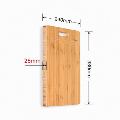 Persoonlijke grootte Huishoudelijk bamboe snijplank Massivhout snijplank voor slaapkamer