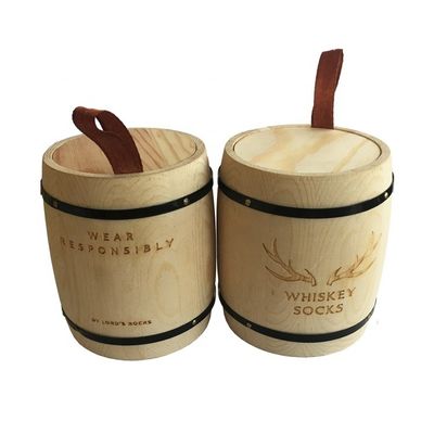 Gepersonaliseerd logo Acceptabel Houten thee koffie suiker blikken Set vatvorm