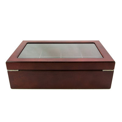 Delicaat Vintage Stijl Moderne Kleine Houten Theekist Handgemaakt en Op Aanpassing Aanvaard