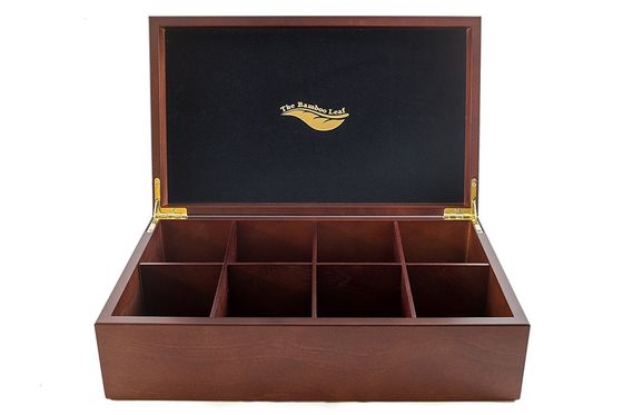 Delicaat Vintage Stijl Moderne Kleine Houten Theekist Handgemaakt en Op Aanpassing Aanvaard