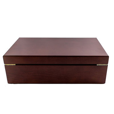 Delicaat Vintage Stijl Moderne Kleine Houten Theekist Handgemaakt en Op Aanpassing Aanvaard