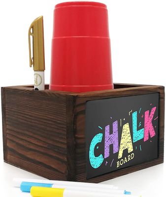 Dubbele koppenhouder voor rustieke feestgereedschappen