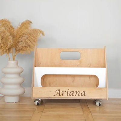 Montessori boekenplank Huishoudelijk meubilair Gepersonaliseerde boekenplank Kleuterboekenplank Kinderplank