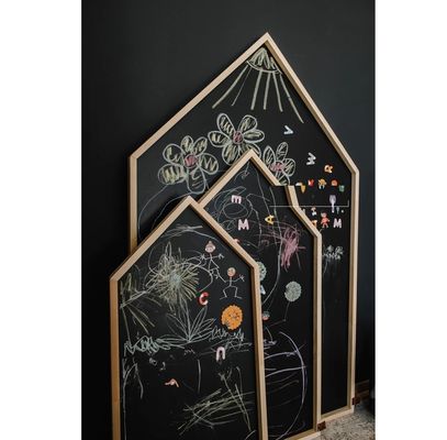 Montessori Stilte Tijd Activiteiten Kleuter Blackboard Tuin met Laser Engraving Printing