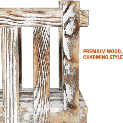 Houten servettenhouders voor tafelrestaurants