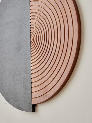 Moderne boerderijontwerpstijl Houten muurkunst voor vintage woningversiering in binnenruimtes