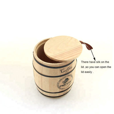 11.5 x 13,7 cm Pine Oak Houten Vaten De perfecte thee verpakkingsoplossing