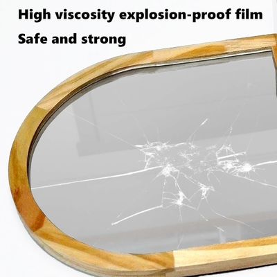 Badkamer slaapkamer ingang woonkamer decoratieve spiegels wandspiegel met plank en mantelhaken Hout geraamd