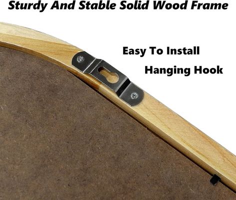 Badkamer slaapkamer ingang woonkamer decoratieve spiegels wandspiegel met plank en mantelhaken Hout geraamd