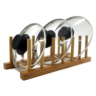 Compacte keukenopslagkas organisator voor Dish Bowl Cup Pot Lid Cutting Board