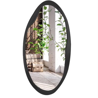 Kerst Organic Houten Spiegel in Zwart voor Badkamer Woonkamer Entree Slaapkamer