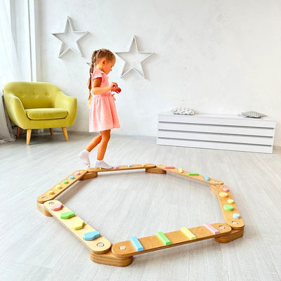 Indoor Kids Sporttoerusting Kinderdagverblijf Kleuterschool Balance Stepping Stones