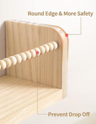 Household Functional Design Kids Houten hangplank voor kinderkamerversiering