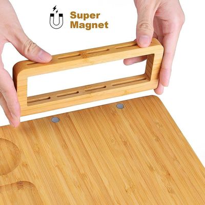 Roestvrij staal Kaasmessen Bamboe Kaasbord Set voor chocolade en serveren