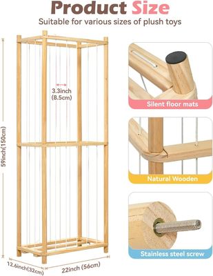 Woonkamer Houten gevulde dierenkooi Extra grote speelgoed kooi voor kinderen Kinderkamer Speelkamer opslag