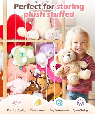 Woonkamer Houten gevulde dierenkooi Extra grote speelgoed kooi voor kinderen Kinderkamer Speelkamer opslag