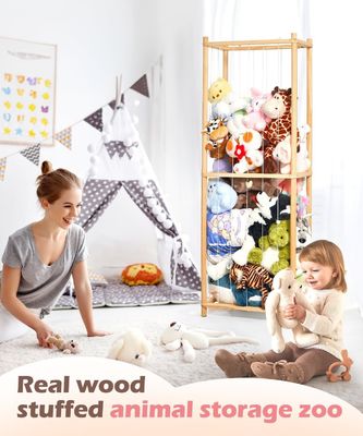 Woonkamer Houten gevulde dierenkooi Extra grote speelgoed kooi voor kinderen Kinderkamer Speelkamer opslag